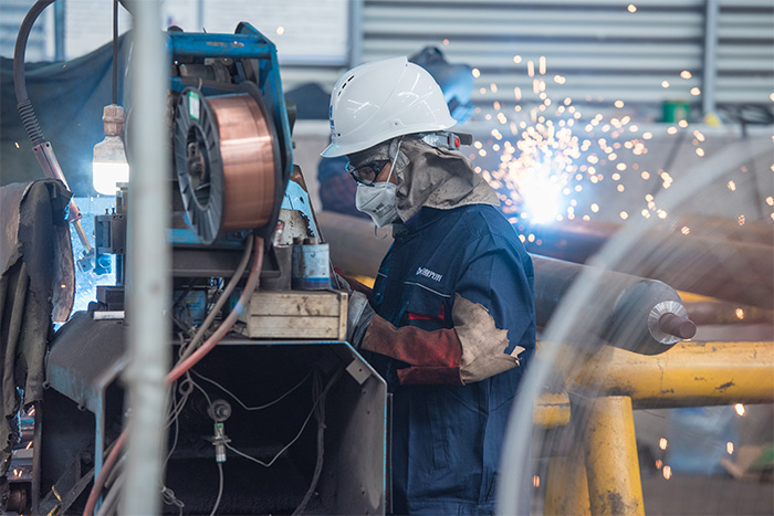 陕西网架焊接车间